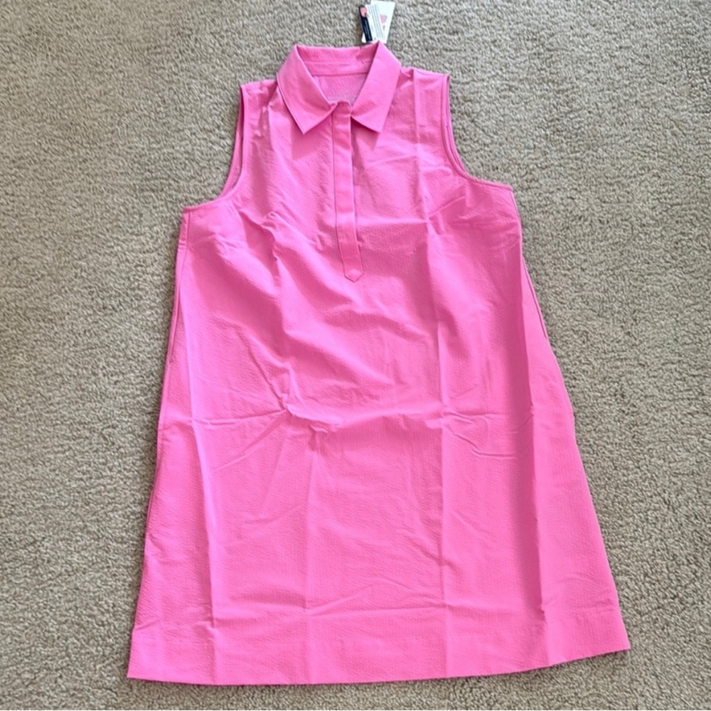 Vineyard Vines Pink Performance Harbor Popover